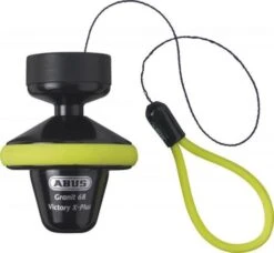 Abus VICTORY X-PLUS 68 YELLOW ROLL UP DISC LOCK - Antivols - Accessoires