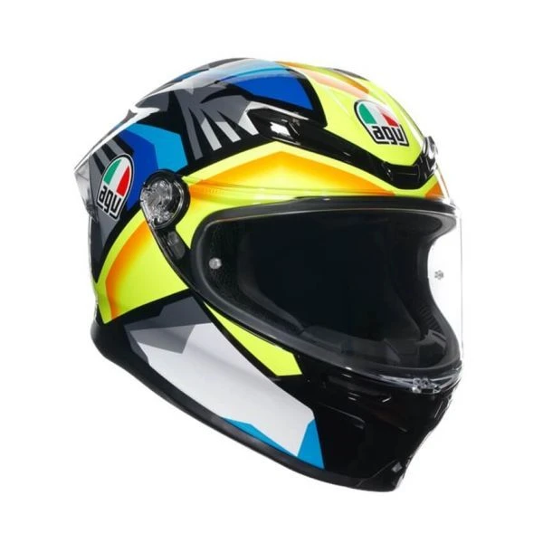 AGV K6 S Joan Black/Blue/Yellow 1 AGV K6 S Joan Black/Blue/Yellow
