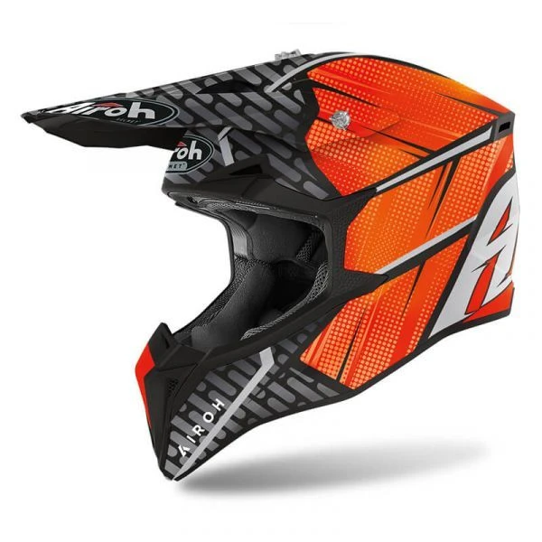 Casque Airoh Wraap Idol Orange / Black 1 Casque Airoh Wraap Idol Orange / Black