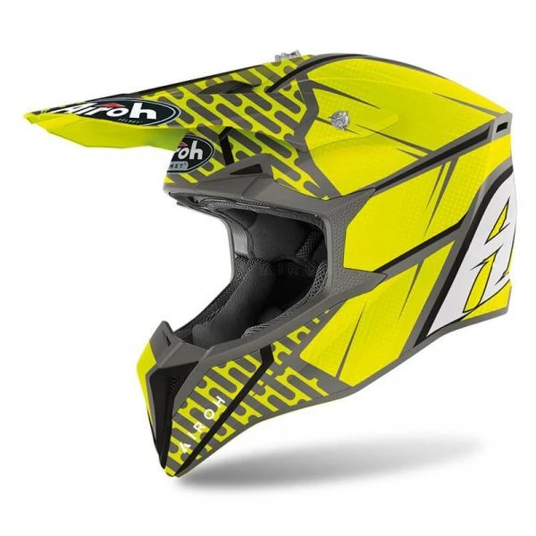 Casque Airoh Wraap Idol Yellow / Grey 1 Casque Airoh Wraap Idol Yellow / Grey