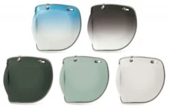 3-Snap Bubble DLX Visor For Bell Custom 500