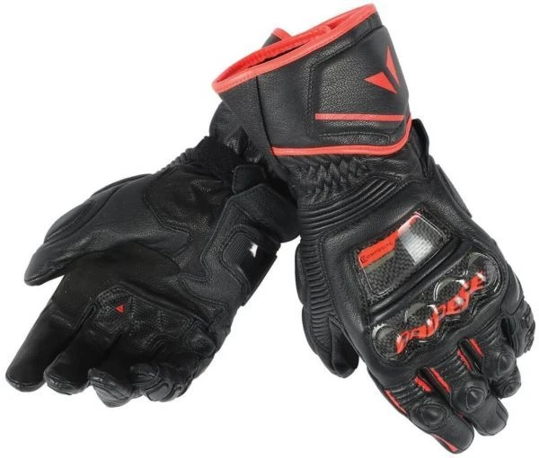 Dainese Druid D1 Long Black Fluo-Red Gloves 1 Dainese Druid D1 Long Black Fluo-Red Gloves