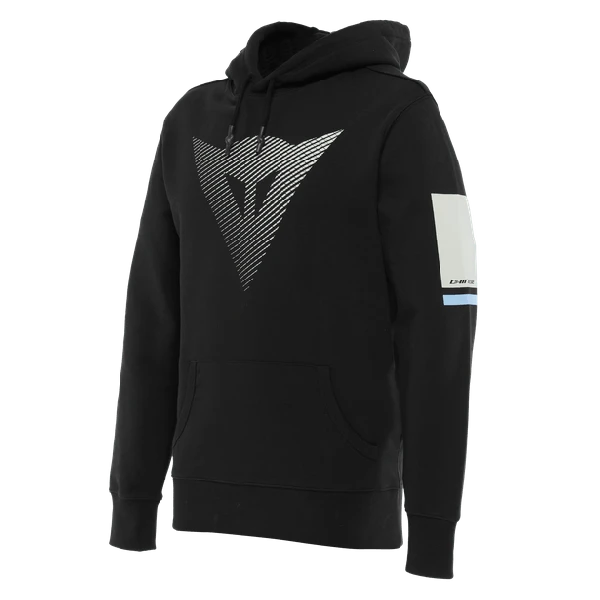 Dainese Fade Hoodie Black/Cool-Gray/White 1 Dainese Fade Hoodie Black/Cool-Gray/White