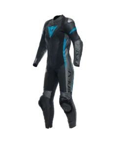 Combinaison Dainese Grobnik Lady 1PC Perf. Black/Anthracite/Teal