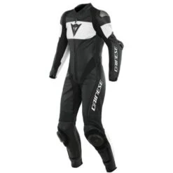 Dainese Imatra Lady Leather 1-PC Suit Perf. Black/White