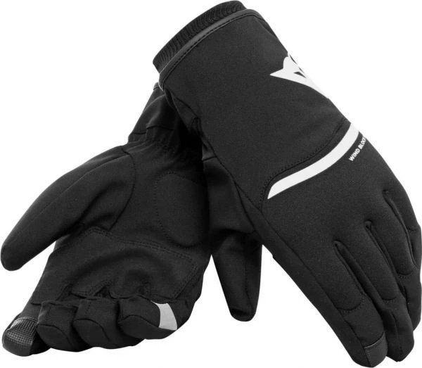 Dainese Plaza 2 Unisex D-Dry Gloves Black-White 1 Dainese Plaza 2 Unisex D-Dry Gloves Black-White