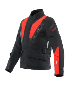 Dainese Stelvio D-Air D-Dry XT Jacket Black-Lava-Red