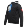 Dainese VR46 Daemon-X Safety Hoodie Full Zip Black/White/Blue