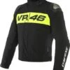 Dainese VR46 Podium D-Dry Jacket Black Yellow