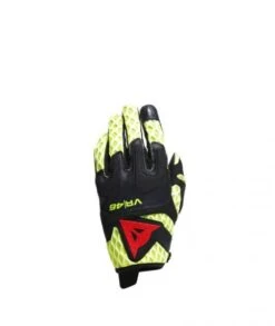 Gants Dainese VR46 Talent Black/Fluo-Yellow/Fluo-Red