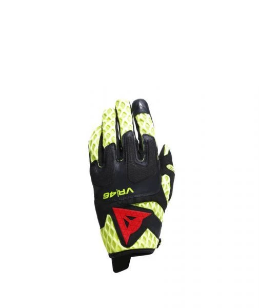 Gants Dainese VR46 Talent Black/Fluo-Yellow/Fluo-Red 1 Gants Dainese VR46 Talent Black/Fluo-Yellow/Fluo-Red