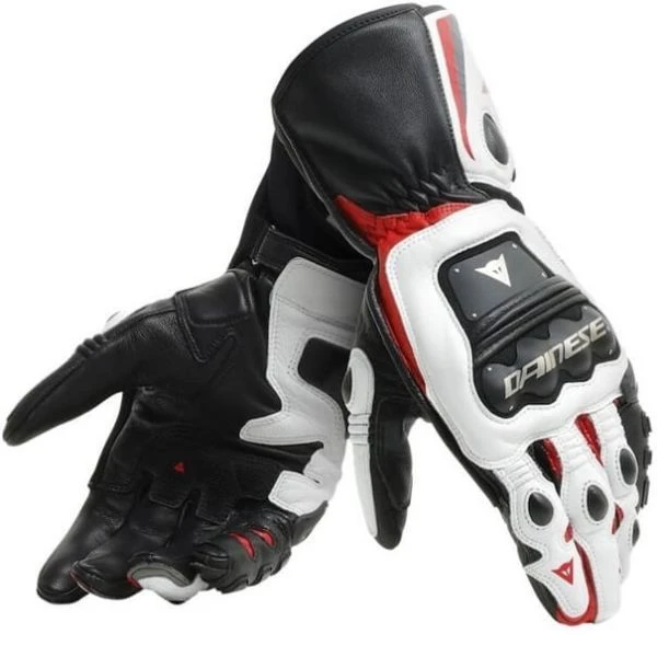 Dainese Steel-Pro Gloves Black/White/Red