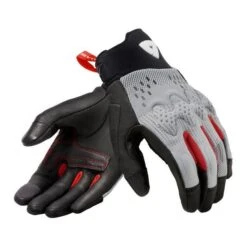 Revit Kinetic Gloves Light Grey-Black - Short Gloves - Gants