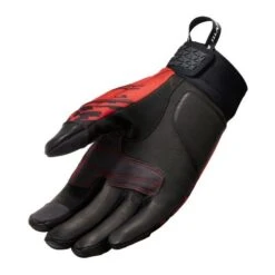 Revit Spectrum Gloves Black-Neon Red - Short Gloves - Gants