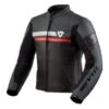 Revit Mile Jacket Black-Red