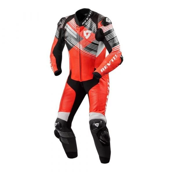 Revit Apex 1-PC Suit Fluo Red-White 1 Revit Apex 1-PC Suit Fluo Red-White