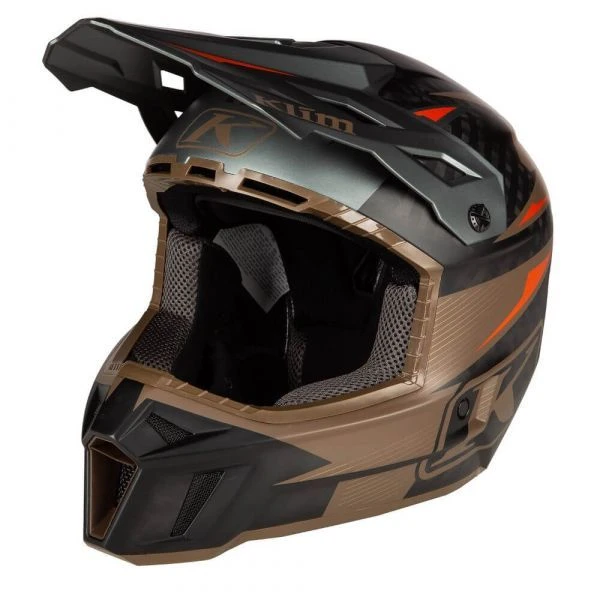 Casque Klim F3 Carbon Pro Off-Road Striker Potter's Clay 1 Casque Klim F3 Carbon Pro Off-Road Striker Potter's Clay
