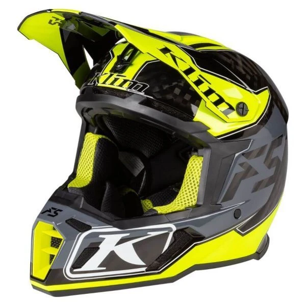 Klim F5 Helmet ECE Shred Hi-Vis 1 Klim F5 Helmet ECE Shred Hi-Vis