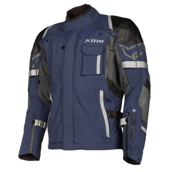 Klim Kodiak Jacket Navy Blue - Monument Gray 1 Klim Kodiak Jacket Navy Blue - Monument Gray
