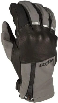 Klim Vanguard GTX Short Gloves Gray