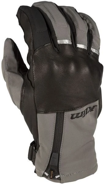 Klim Vanguard GTX Short Gloves Gray
