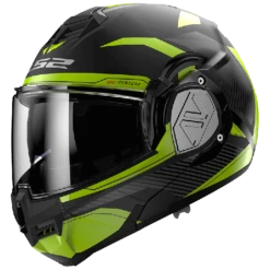 LS2 Advant Revo Matt Black HV Yellow-06