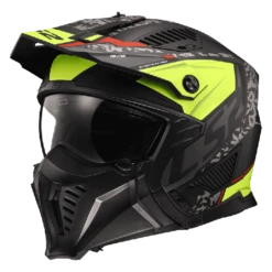 LS2 Drifter Devor Black HV Yellow-06