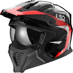 LS2 Drifter Triality Red-06