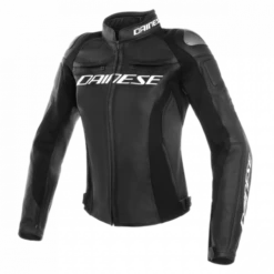 Dainese RACING 3 LADY Leather Jacket BLACK/BLACK/BLACK