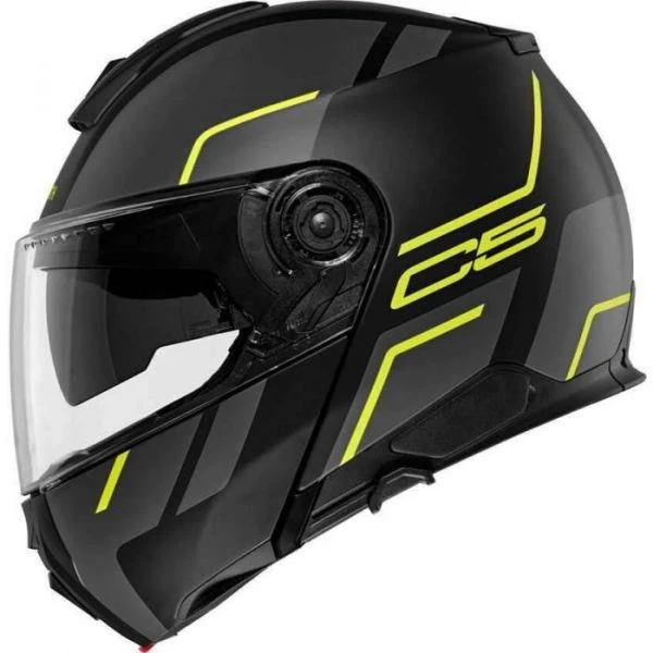 Schuberth C5 Master Black-Yellow 1 Schuberth C5 Master Black-Yellow