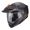 Scorpion ADX-2 Camino Matt Black-Silver-Orange