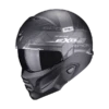 Scorpion EXO-Combat 2 XENON Matt Black-White