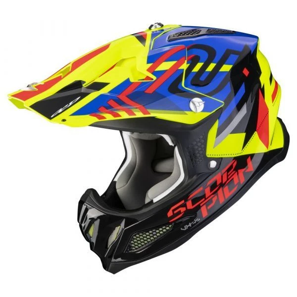 Scorpion VX-22 Air Neox Neon Yellow-Blue-Red 1 Scorpion VX-22 Air Neox Neon Yellow-Blue-Red