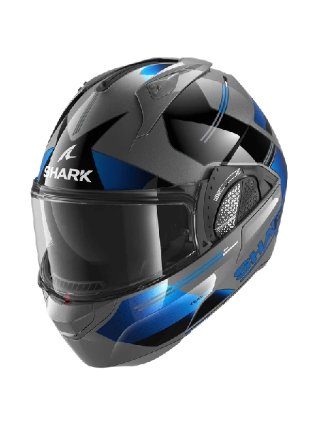 Casque Modulable Shark Evo GT Tekline AUB 1 Casque Modulable Shark Evo GT Tekline AUB