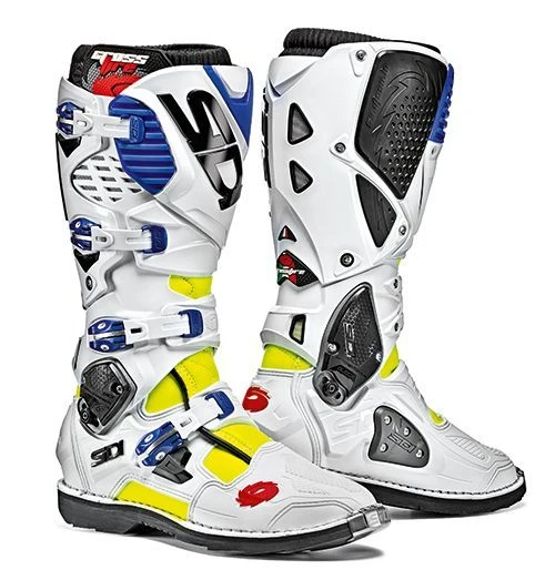 Sidi Crossfire 3 Yellow Fluo White Blue